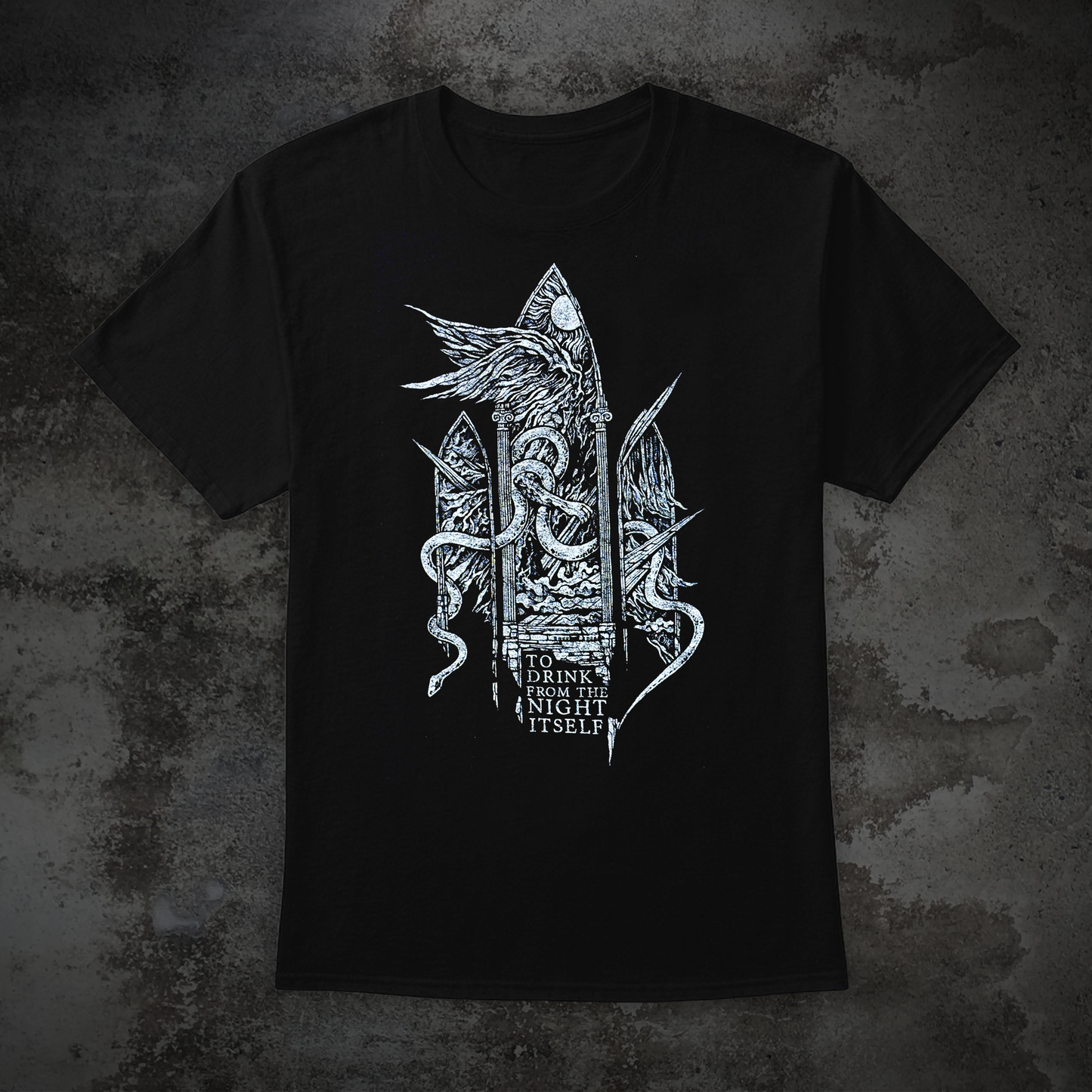 T-Shirt - To Drink from the Night Itself / SDM