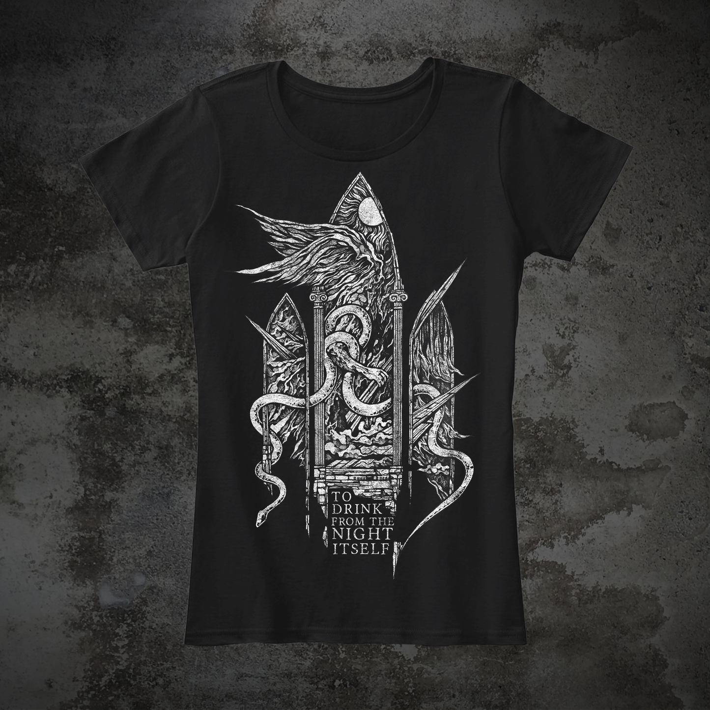 T-Shirt - To Drink from the Night Itself / SDM